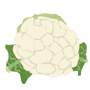 Coliflor ecológico